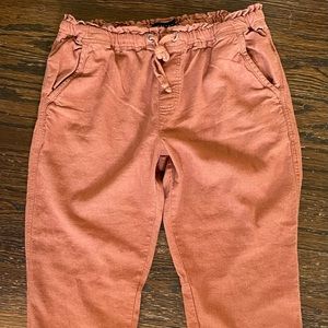 Anthropologie Sanctuary Jogger Style Pants Rust Color